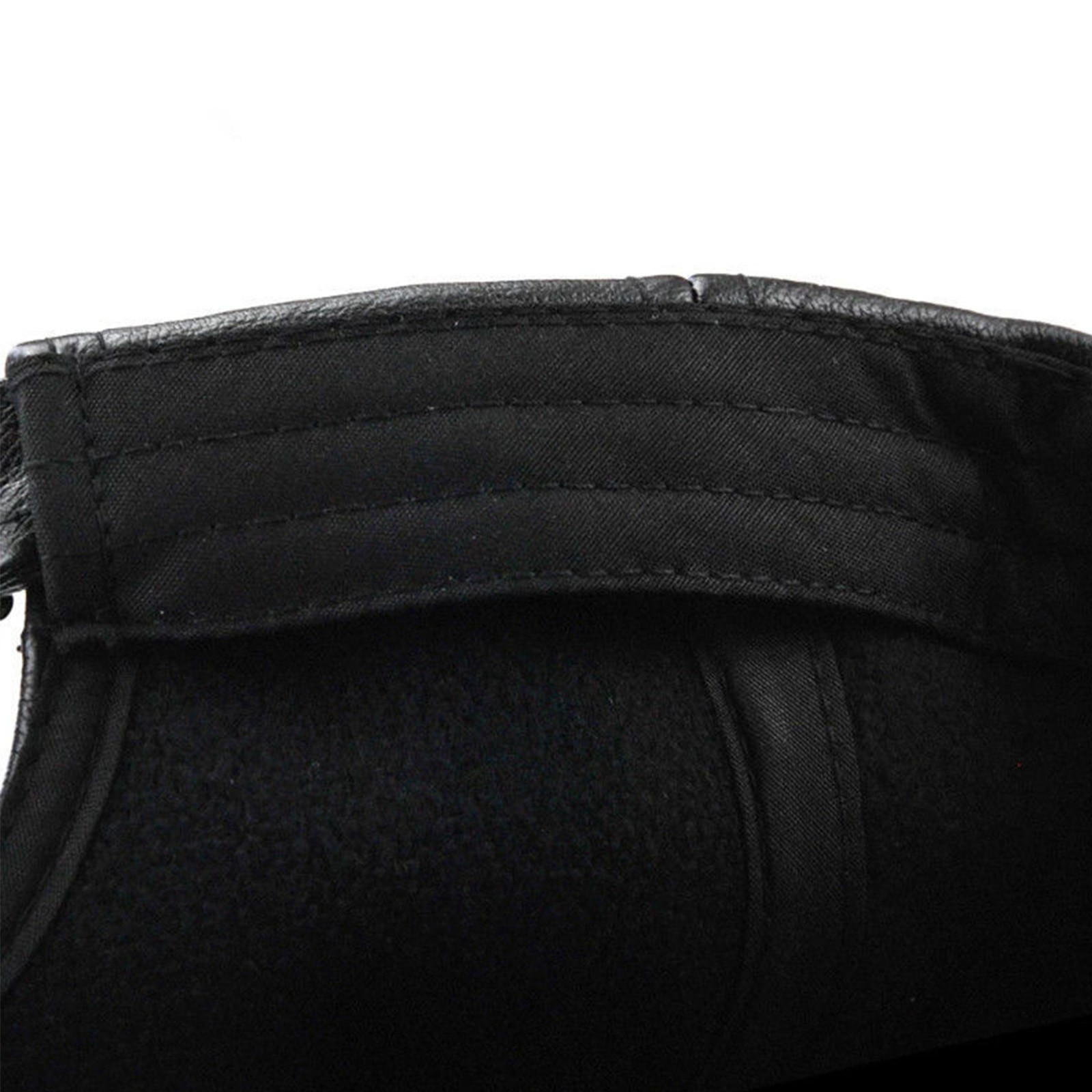thumbnail image 5 of Gorra de béisbol de piel sintética para hombre: estilo europeo/americano de moda, ajuste regulable, ligera, talla única para actividades al aire libre/ocio., 5 of 8